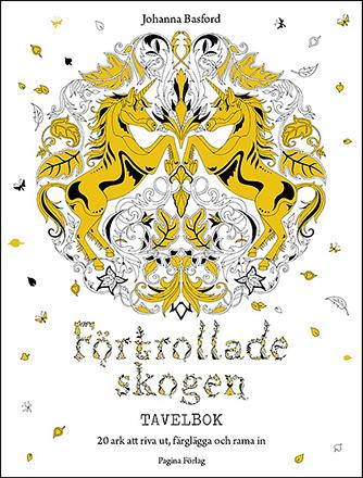 Förtrollade skogen - Tavelbok