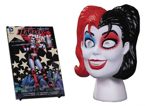 Harley Quinn Vol 1: Hot in the City Book & Mask Set