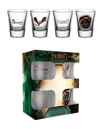 The Hobbit The Battle of the Five Armies Shotglass 4-Pack