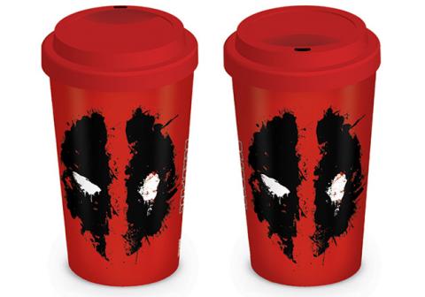 Deadpool Splat Travel mug