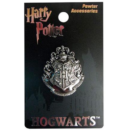 Hogwarts School Crest Pewter Lapel Pin