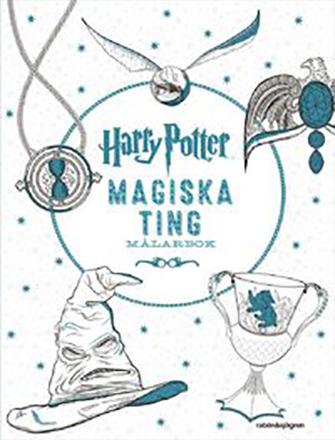 Harry Potter Magiska ting-målarbok
