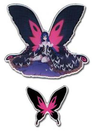 Accel World - Kuroyukihim & Butterfly Pins