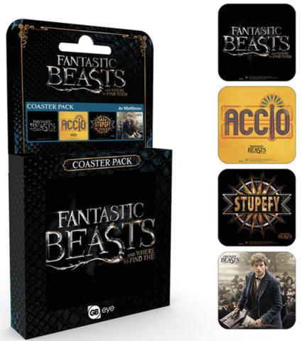 Fantastic Beasts Coaster 4-pack