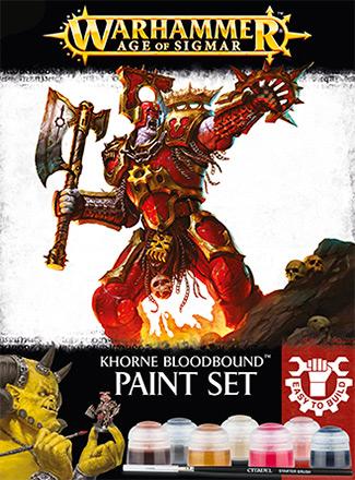 Khorne Bloodbound Paint Set