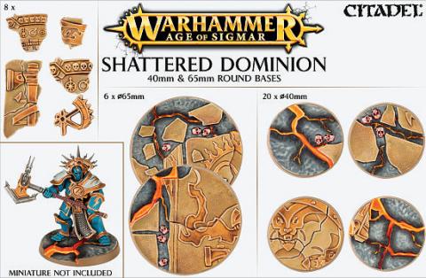 Shattered Dominion 40mm & 65mm Bases