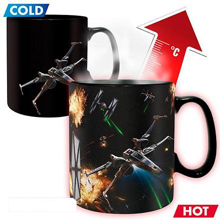 Star Wars Space Battle 460ml Heat Change Mug