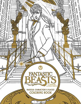 Fantastic Beasts and Where to Find Them Colouring Book