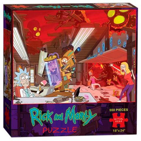 Rick and Morty Puzzle (550pcs)