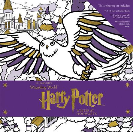 Winter at Hogwarts A Magical Colouring Set