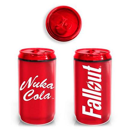 Fallout Nuka Cola Plastic Travel Can with Screw