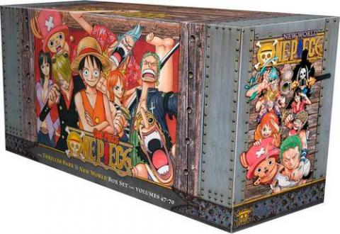 One Piece Box Set 3: Thriller Bark + New World, Vol 47-70