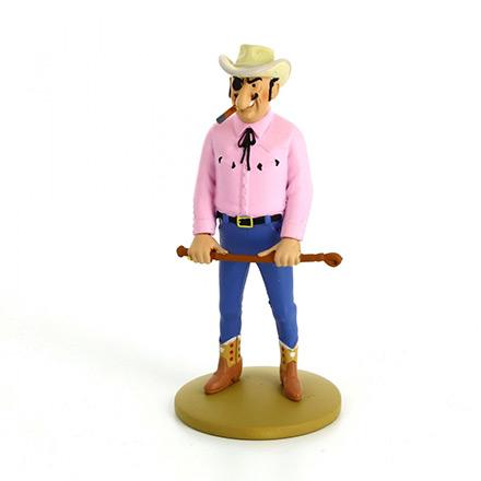 Figur 12 cm resin Rastapopoulos med piska