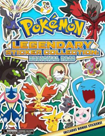 Pokémon Legendary Sticker Collection: Regional Pass Pokémon Legendary Sticker Collection: Regional Pass