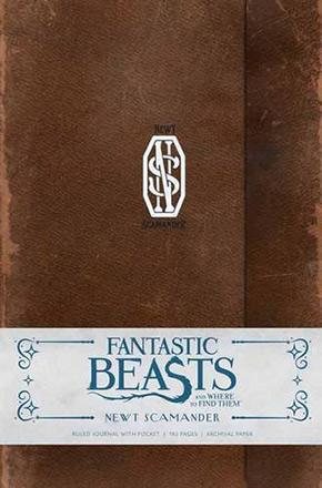 Fantastic Beasts Newt Scamander Ruled Journal