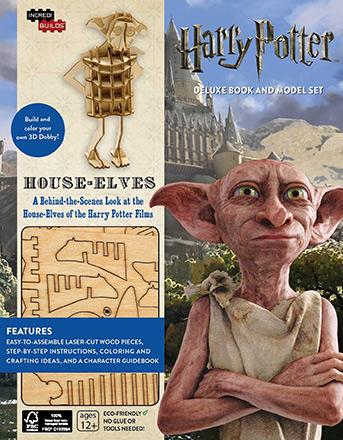IncrediBuilds: Harry Potter: House-Elves Dobby book and model