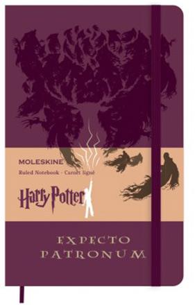 Moleskine Ruled Notebook: Expecto Patronum