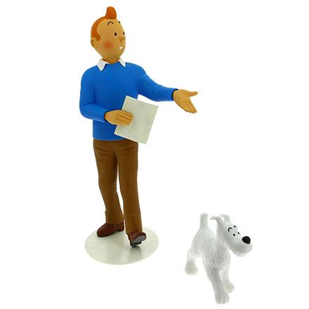 Samlarfigur - Tintin & Milou