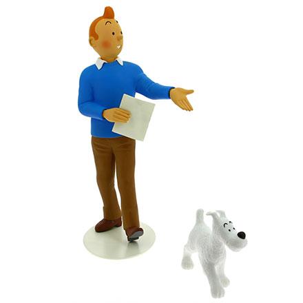 Samlarfigur - Tintin & Milou Samlarfigur - Tintin & Milou