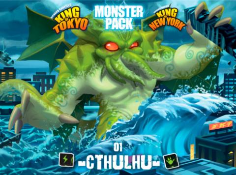 King of Tokyo - Cthulhu Monster Pack