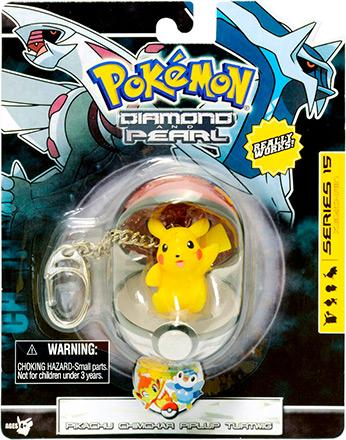 Pokémon Diamond and Pearl PVC Keychain Pikachu