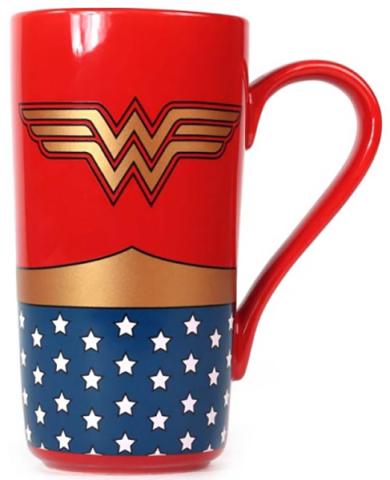 Wonder Woman Latte-Macchiato Mug Logo