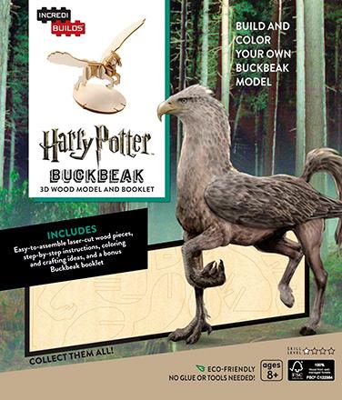 IncrediBuilds: Harry Potter: Buckbeak book and model