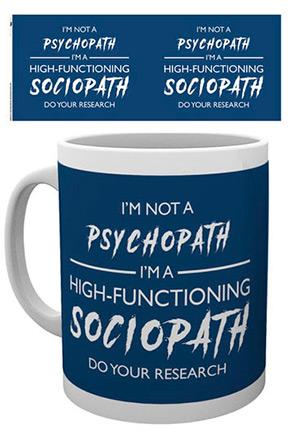 Sherlock Mug I'm Not a Psychopath