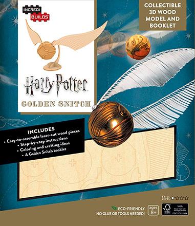 IncrediBuilds: Harry Potter: Quidditch book and model