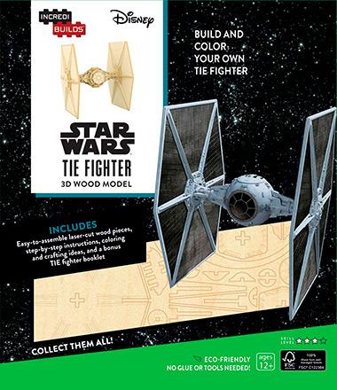 IncrediBuilds: Star Wars: Tie Fighter book and model