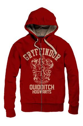 Hooded Sweater Gryffindor Quidditch Vintage