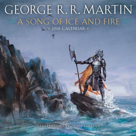 A Song of Ice and Fire 2018 Wall Calendar