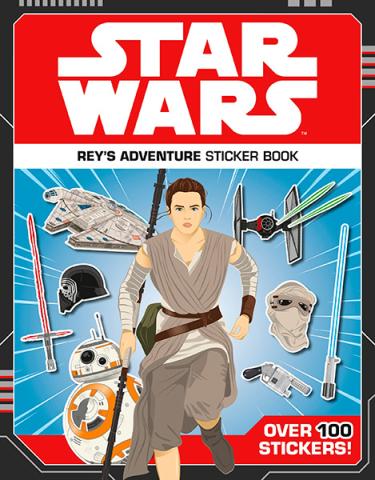 The Force Awakens Rey's Adventure Sticker Book