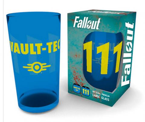 Fallout Premium Pint Glass Vault 111