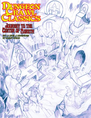 #91 Journey to the Center of Aereth Sketch Cover