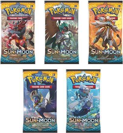 Pokemon Sun & Moon Booster