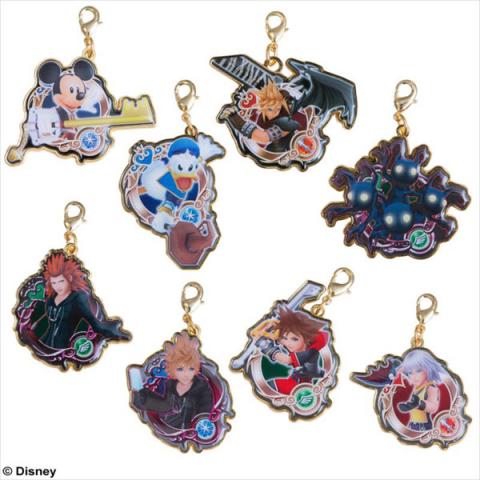 Kingdom Hearts Unchained X Metal Charm Collection