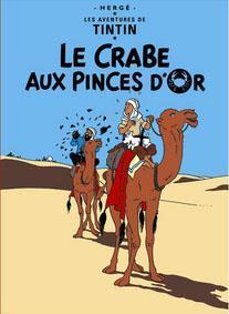 Affisch - Le Crabe aux Pinces D'or