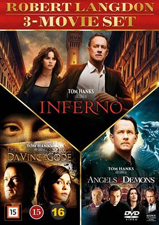 Angels & Demons, The Da Vinci Code & Inferno