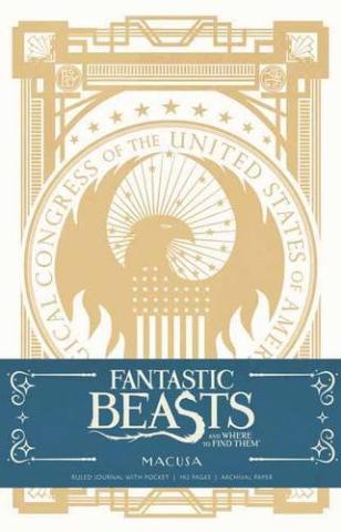 Fantastic Beasts Macusa Ruled Journal