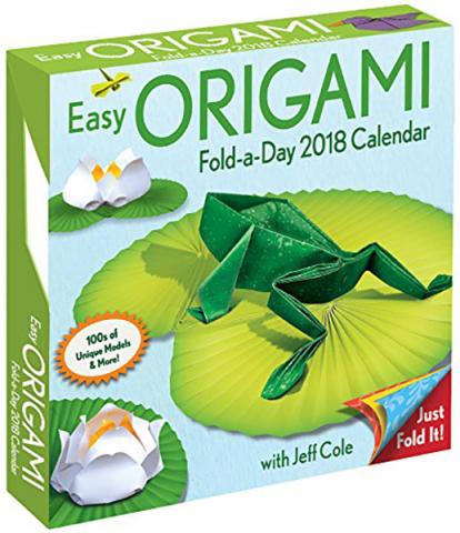 Easy Origami Fold-a-Day 2018 Calendar