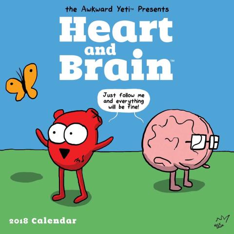 Heart and Brain 2018 Calendar