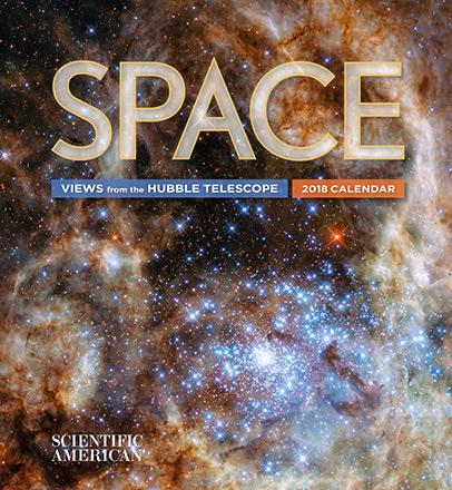 Space - Views from the Hubble Telescope 2018 Calendar