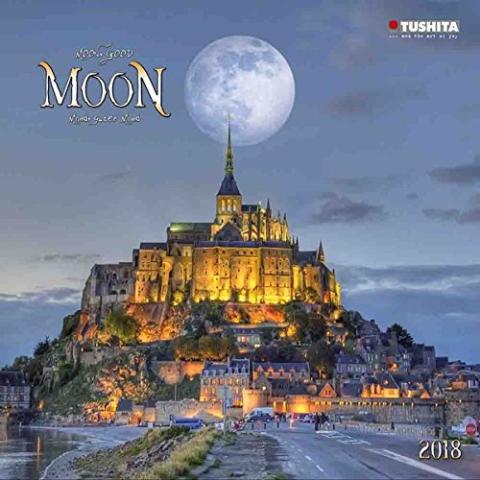 Moon Good Moon 2018 Wall Calendar