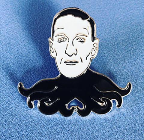 Tentacled Lovecraft Enamel Pin