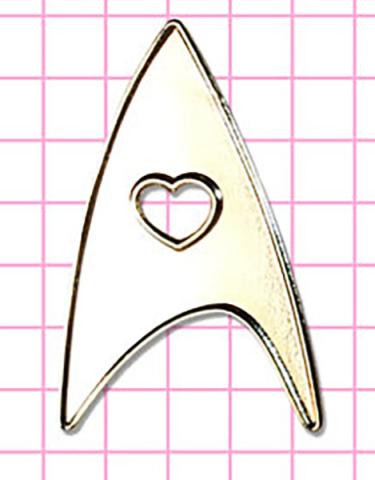 Star Trek Heart Metal Pin