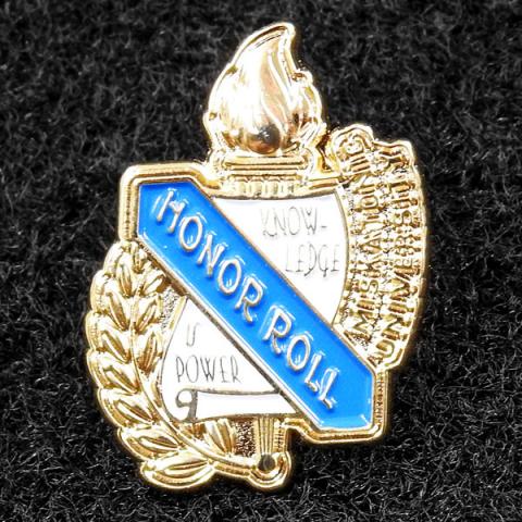 Varsity pin: Honor Roll