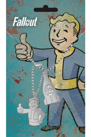 Fallout Dog Tags with ball chain Nuka