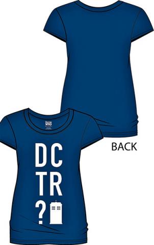 Doctor Who DCTR Ladies T-Shirt