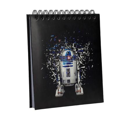 Notebook with Sound & Light Up R2-D2